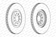 Ferodo Brake Disc DDF1118 HSB Trading