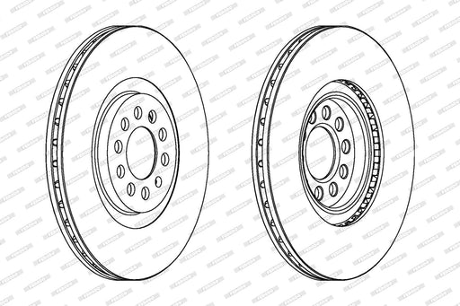 Ferodo Brake Disc DDF1118 HSB Trading