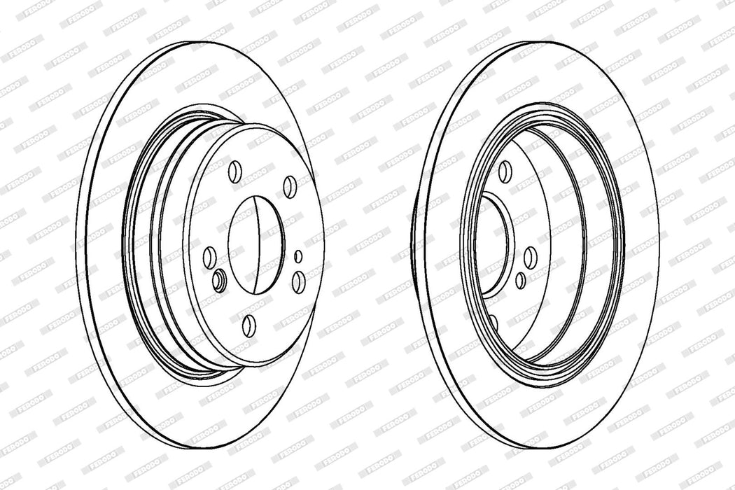 Ferodo Brake Disc DDF224 HSB Trading