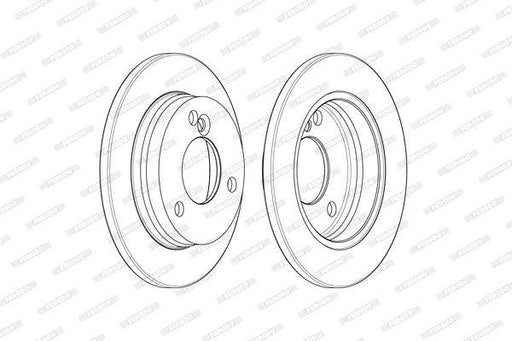 Ferodo Brake Disc DDF2666 HSB Trading