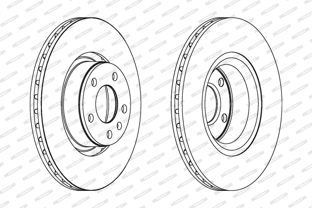 Ferodo Brake Disc DDF1291 HSB Trading