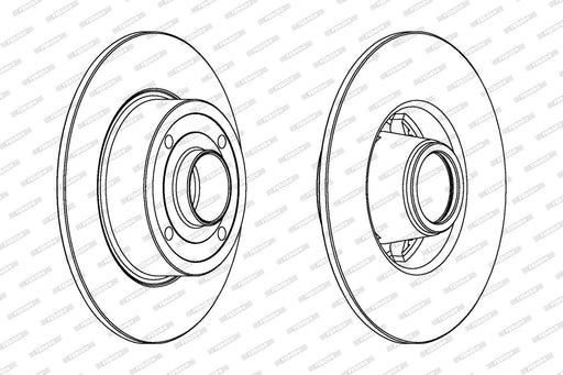 Ferodo Brake Disc DDF1369 HSB Trading