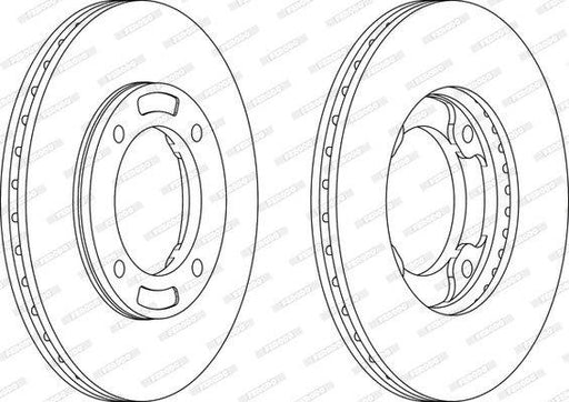 Ferodo Brake Disc DDF2628 HSB Trading