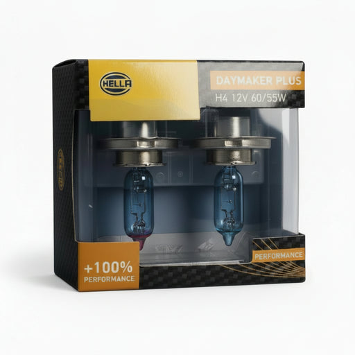 HELLA H4 DAYMAKER +100 SET Light Bulb - HELLA automotive light bulb