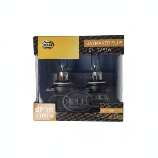 HELLA HB4 DAYMAKER +100 SET Light Bulb - HELLA automotive light bulb