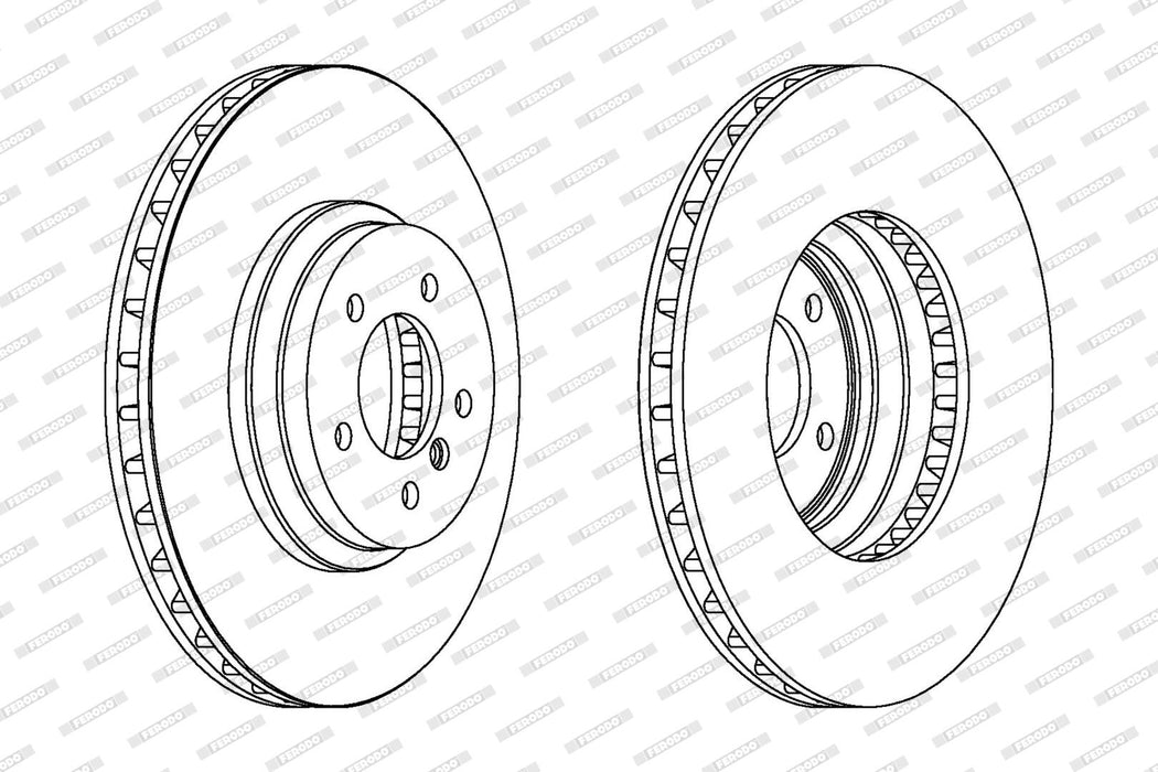 Ferodo Brake Disc DDF1634X HSB Trading