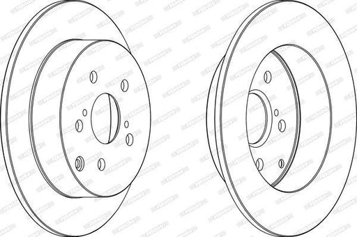 Ferodo Brake Disc DDF1924 HSB Trading