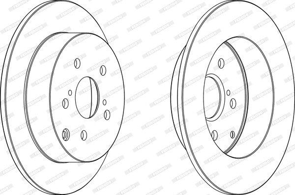 Ferodo Brake Disc DDF1924 HSB Trading