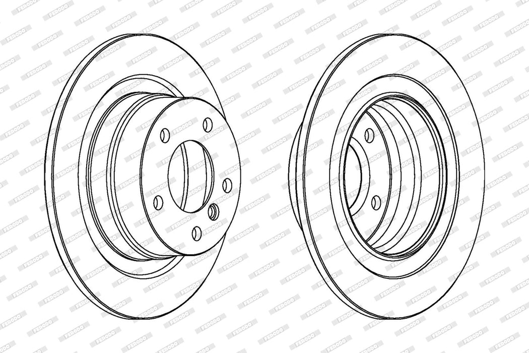 Ferodo Brake Disc DDF1230 HSB Trading