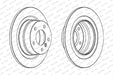Ferodo Brake Disc DDF1230 HSB Trading