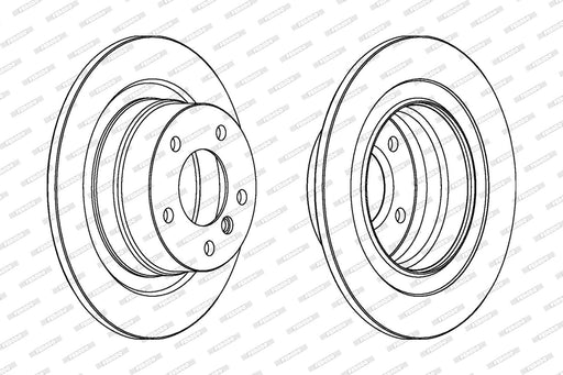 Ferodo Brake Disc DDF1230 HSB Trading