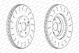 Ferodo Brake Disc DDF1650 HSB Trading