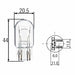 HELLA 12V 21/5W W3X16Q W21/5W Light Bulb - HELLA automotive light bulb