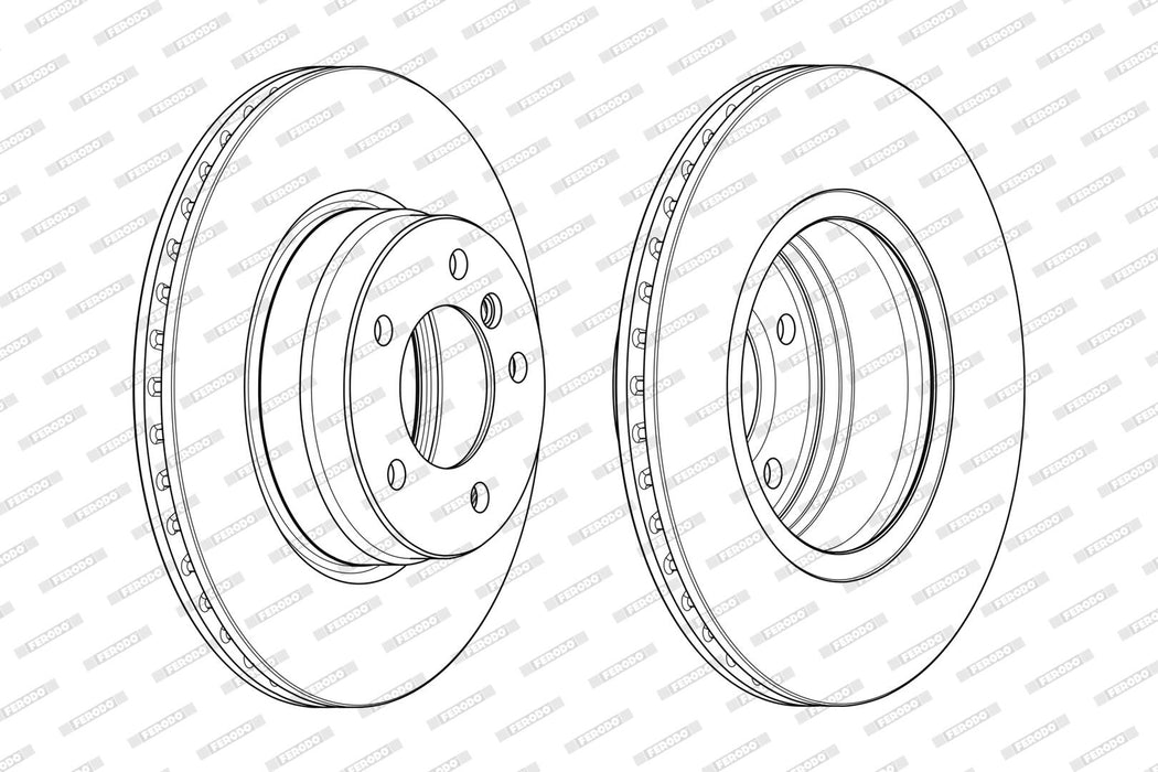 Ferodo Brake Disc DDF1241 HSB Trading
