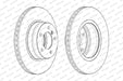 Ferodo Brake Disc DDF1241 HSB Trading