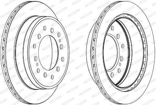 Ferodo Brake Disc DDF2505 HSB Trading