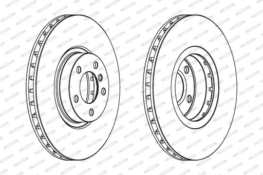 Ferodo Brake Disc DDF1713X HSB Trading