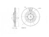 Motopart Brake Disc MVD4114 Motopart