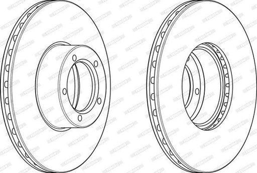 Ferodo Brake Disc DDF2586 HSB Trading