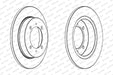 Ferodo Brake Disc DDF886 HSB Trading