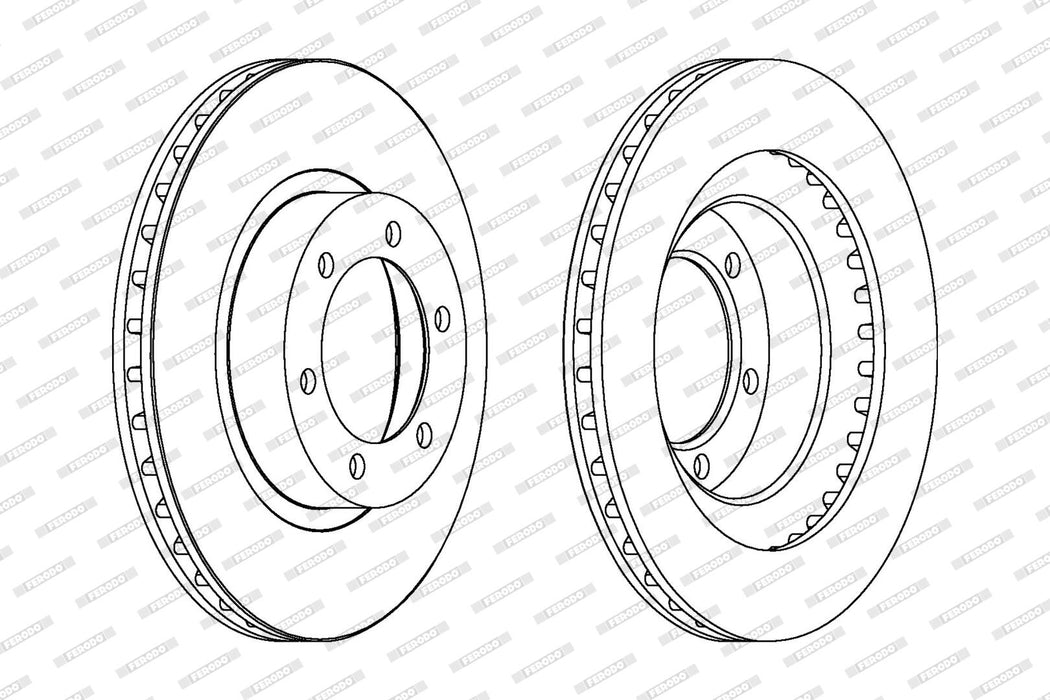 Ferodo Brake Disc DDF1594 HSB Trading