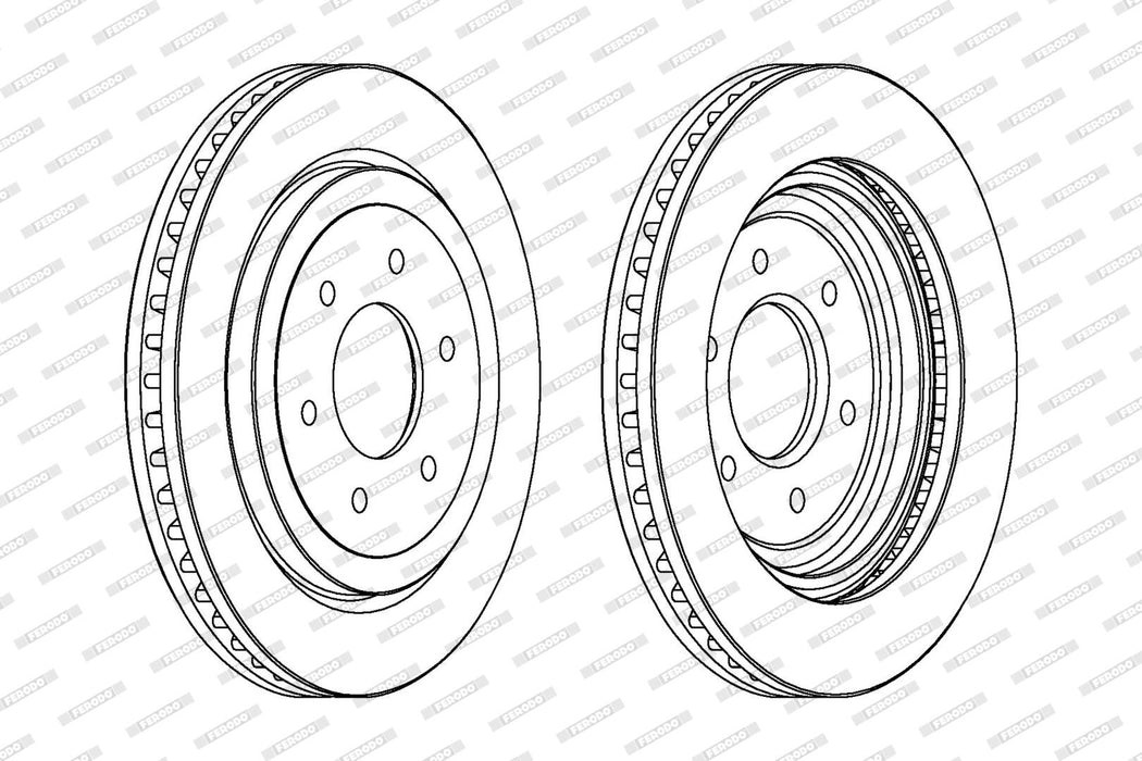 Ferodo Brake Disc DDF1611 HSB Trading