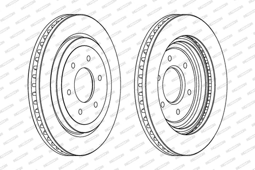 Ferodo Brake Disc DDF1611 HSB Trading