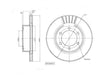 Motopart Brake Disc MVD4957 Motopart