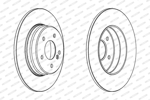 Ferodo Brake Disc DDF963 HSB Trading