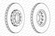 Ferodo Brake Disc DDF320 HSB Trading
