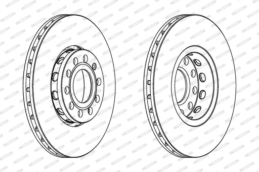 Ferodo Brake Disc DDF320 HSB Trading