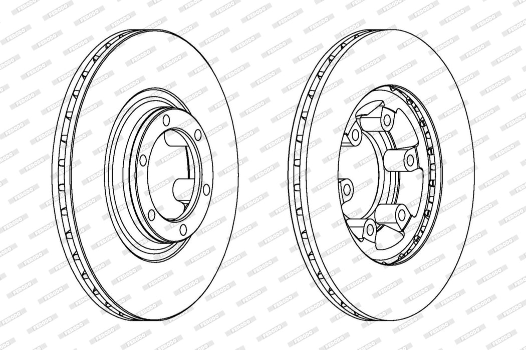 Ferodo Brake Disc DDF460 HSB Trading