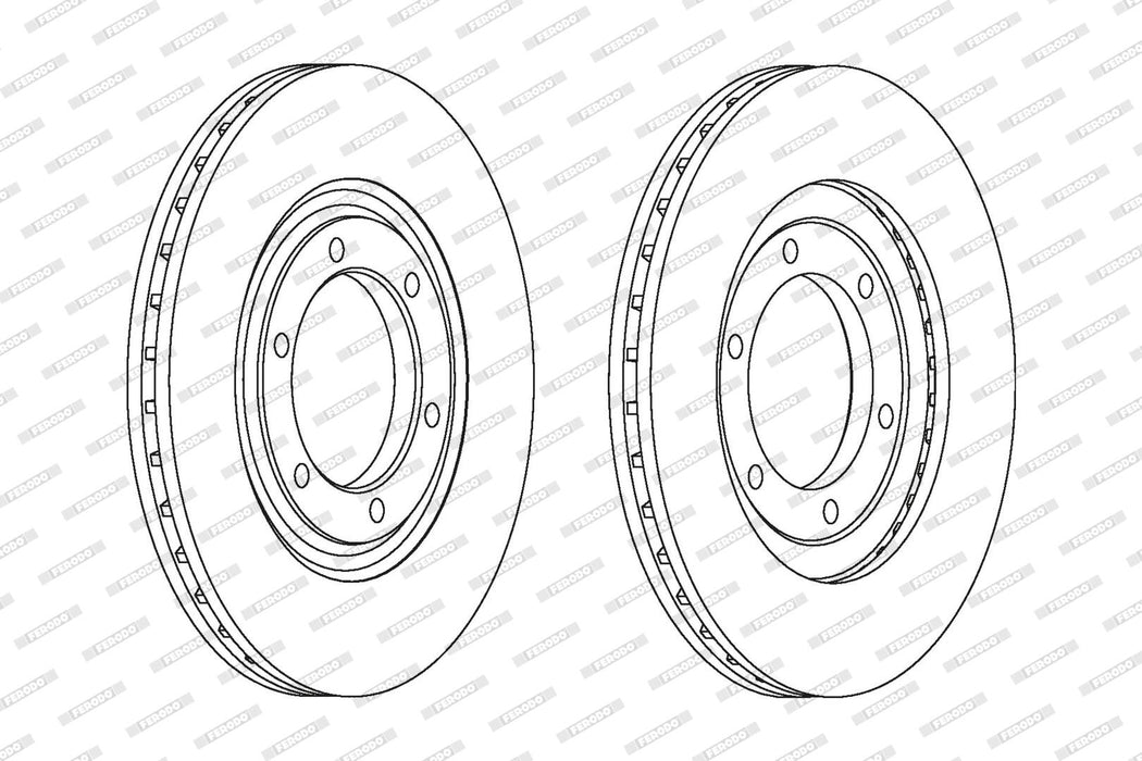 Ferodo Brake Disc DDF602 HSB Trading
