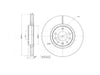 Motopart Brake Disc MVD4632 Motopart