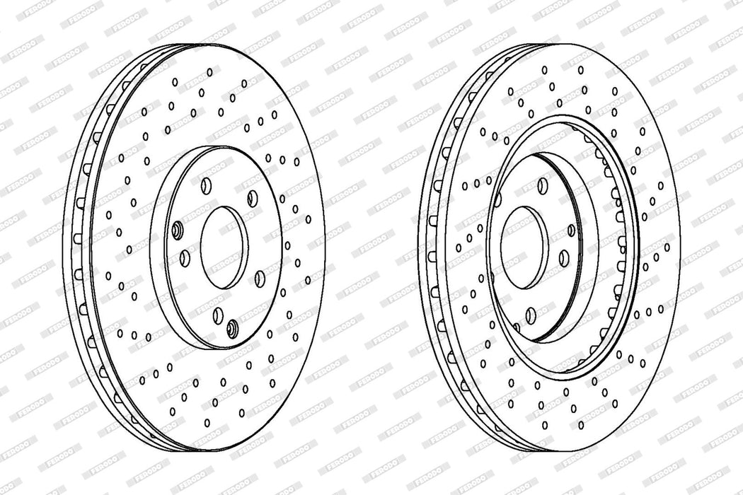 Ferodo Brake Disc DDF1582 HSB Trading
