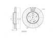 Motopart Brake Disc MVD4893 Motopart