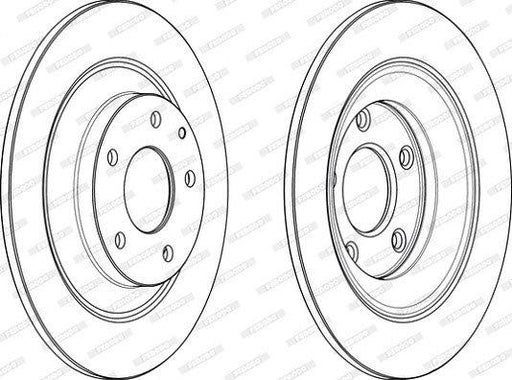 Ferodo Brake Disc DDF2609 HSB Trading