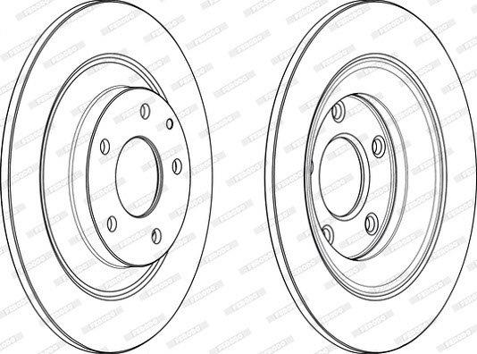 Ferodo Brake Disc DDF2609 HSB Trading