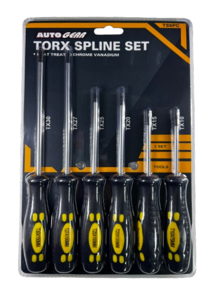 Torx Spline Handle Set Autogear