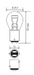 HELLA 12V 21/5W BAY15D P21/5W Light Bulb - HELLA automotive light bulb