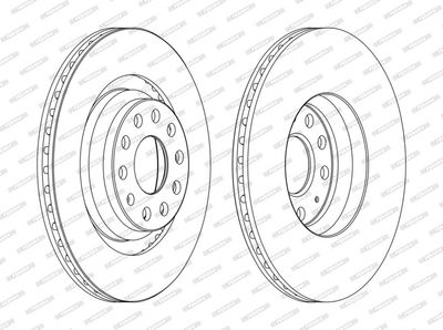 Ferodo Brake Disc DDF1503C HSB Trading