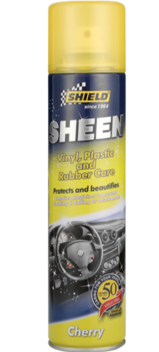 SHIELD SHEEN VINYL,PLASTIC & RUBBER CARE 750ML CHERRY HSB Trading Online Store