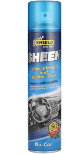 SHIELD SHEEN VINYL,PLASTIC & RUBBER CARE 750ML NU CAR HSB Trading Online Store