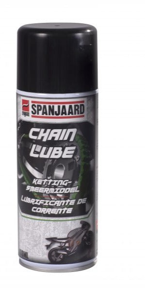 MOTORCYCLE CHAIN LUBE 200ML & 400ML - Spanjaard  Quality Supplier of  Special Lubricants and Chemical Products
