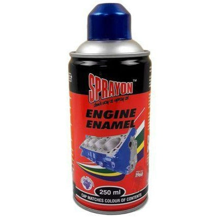 SPRAYON PAINT GROTTO BLUE ENGINE ENAMEL 250ML HSB Trading Online Store