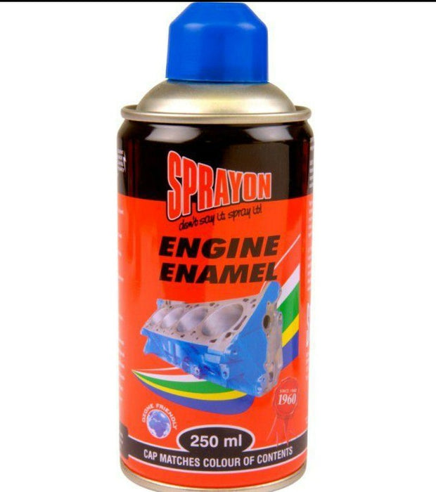 SPRAYON PAINT FORD BLUE ENGINE ENAMEL 250ML HSB Trading Online Store