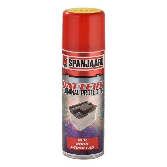 SPANJAARD BATTERY TERMINAL PROTECTOR 200ML RED HSB Trading Online Store