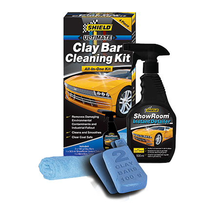 Shield - Clay Bar Cleaning Kit - CrazyDetailer - Removes