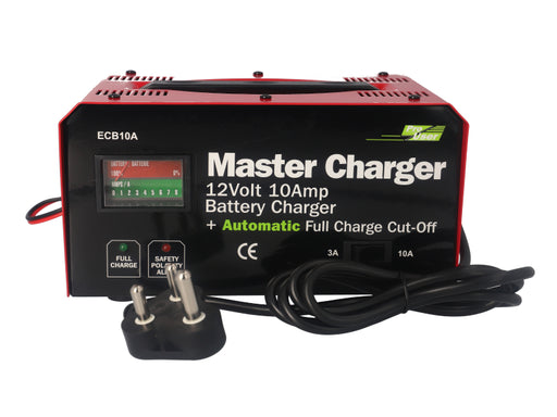 PRO USER METAL BATTERY CHARGER 10A 12V HSB Trading Online Store