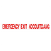 AUTOGEAR EMERGENCY EXIT STICKER HSB Trading Online Store